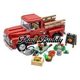 1950s Pickup Truck 1677PCS Building Blocks (10290) MOC Bricks Kit 1950s Pickup Truck Building Blocks